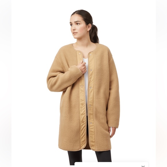 tentree Jackets & Blazers - Tentree Ecoloft longline jacket fleece liner in size medium